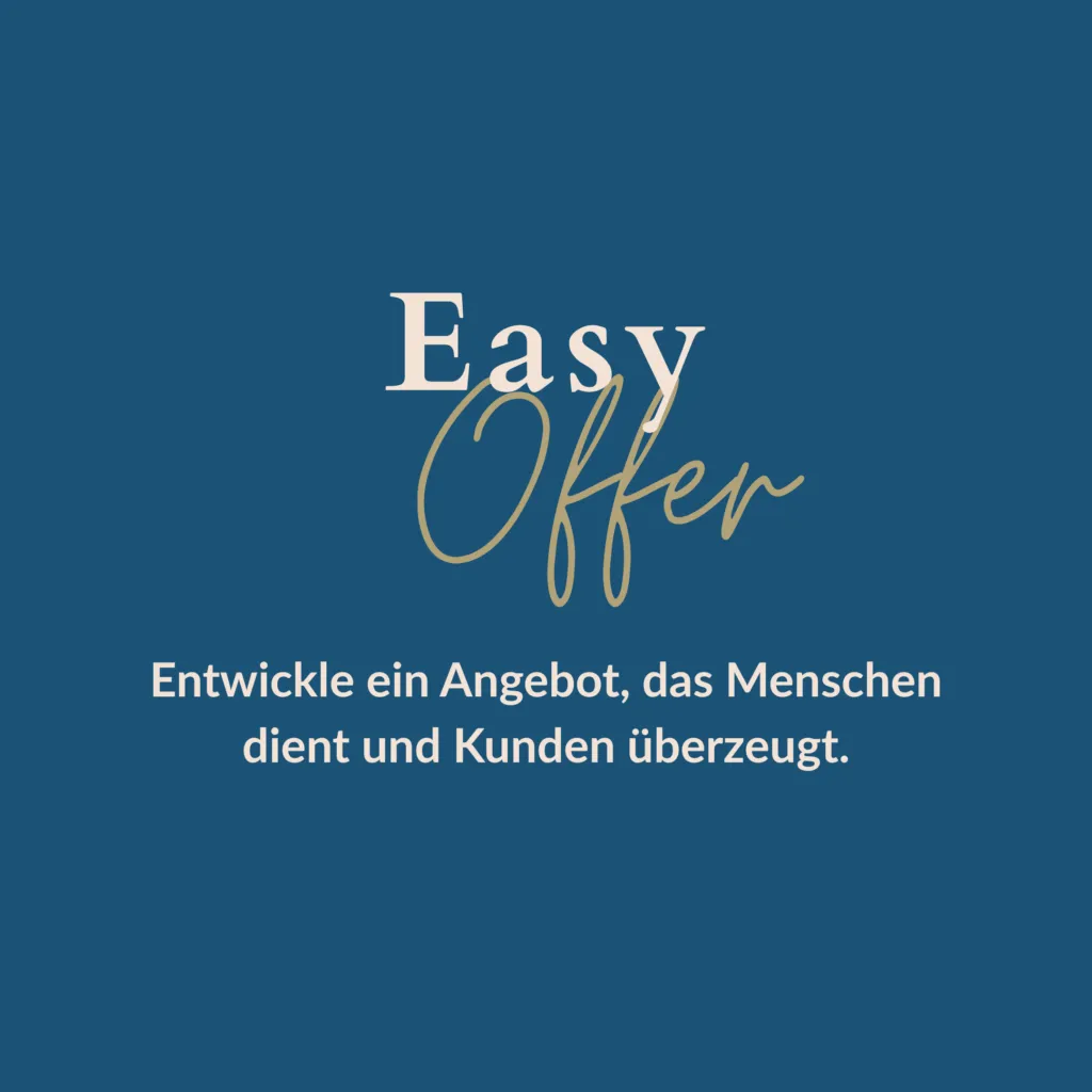 Kursbild Easy Offer