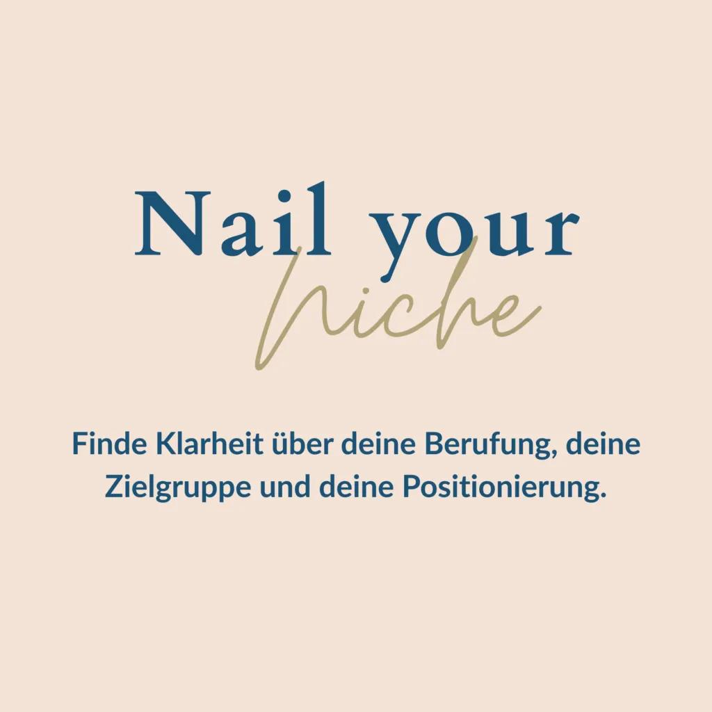 Kursbild Nail your Niche