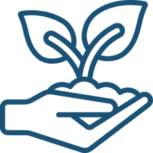 Aufbau-Symbol für unternehmerische Verantwortung